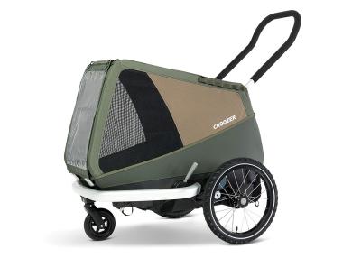 CROOZER Hundeanhänger Dog Enna moss green Produktbild 2