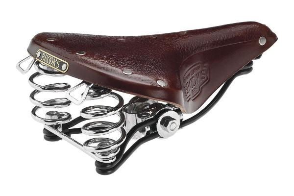 Brooks Leder Sattel B66 Antik braun  L260 x B205 x H101 mm Herren B281HSA0