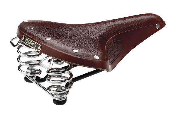 Brooks Leder Sattel B67  Antik braun L260 x B205 x H73 mm Herren B427HSA072