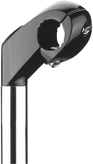 ergotec Vorbau Cat 2 Tube 40 mm schwarz-silber 25,4 mm 22,2 mm 35°