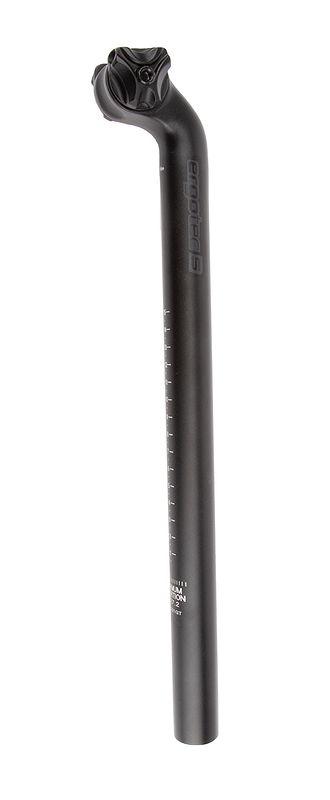 ergotec Patentsattelst&uuml;tze Alu Viper 27,2 mm schwarz-sandgestrahlt 400 mm