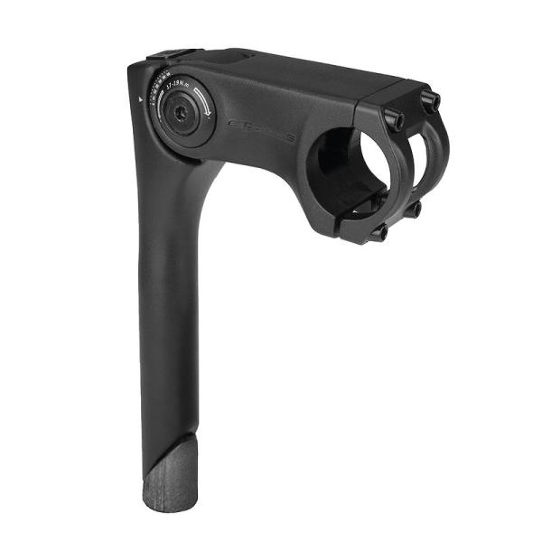 ergotec Vorbau Sepia XL 90 mm schwarz sand. 31,8 mm 25,4 mm 0- +60°