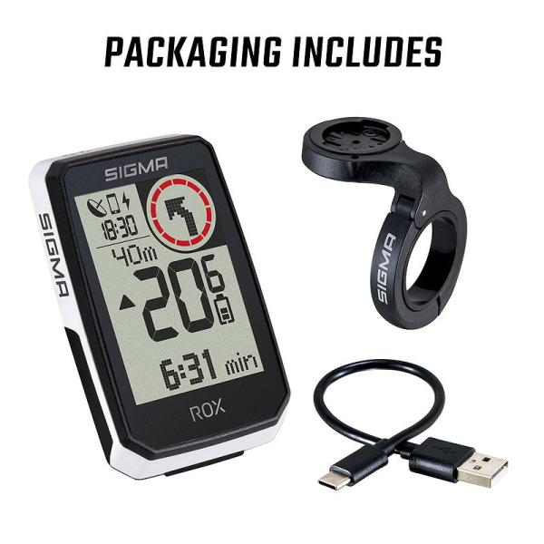 SIGMA GPS Radcomputer ROX 2.0 Endurance weiß 01055
