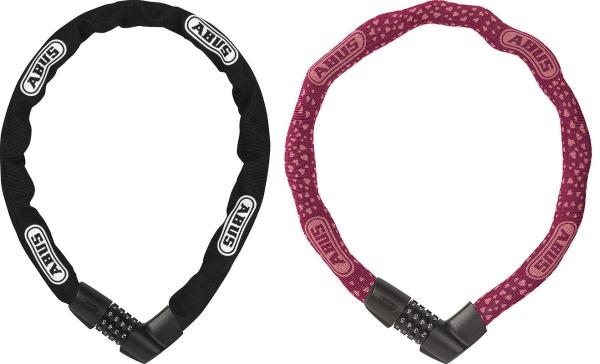 ABUS Zahlen-Kettenschloss Tresor 1385/75 black 6 mm schwarz 75 cm