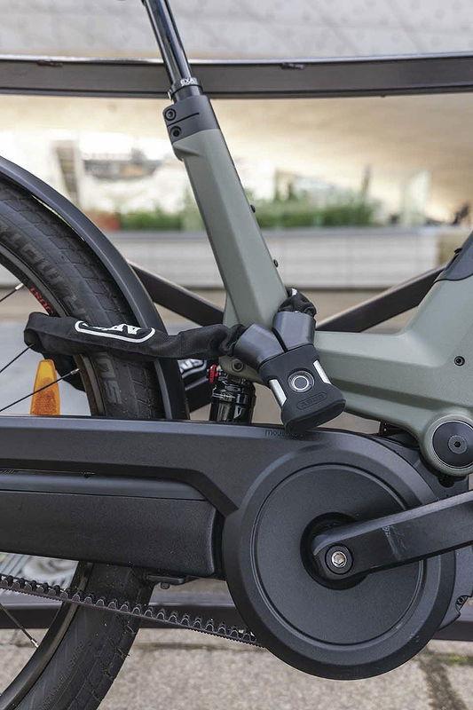 ABUS Kettenschloss YARDO 7807F BK 7 mm schwarz 110 cm