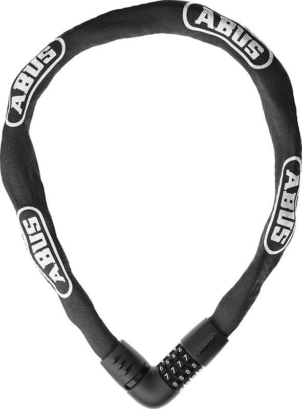 ABUS Zahlen-Kettenschloss Tresor 6807C/140 black 7 mm schwarz 140 cm