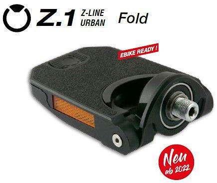 by.schulz Falt Pedal Z.1 Urban Fold schwarz  SB-Verpackung