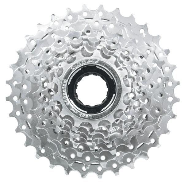 Sunrace Schraubzahnkranz 8-fach silber MFE608CU-BOX 13-32 Zähne