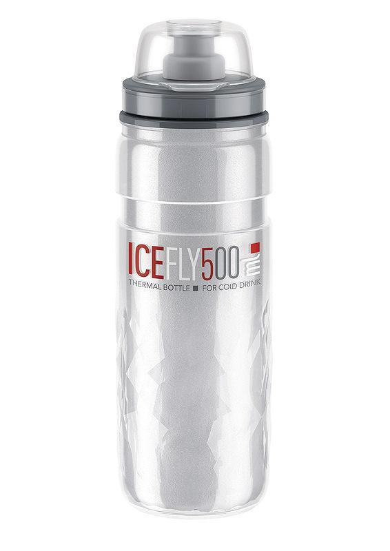 Elite Thermo Trinkflasche Ice Fly klar 0,50 L