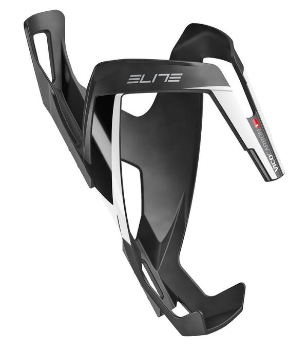 Elite Flaschenhalter Vico Carbon Carbon matt Graphik weiß