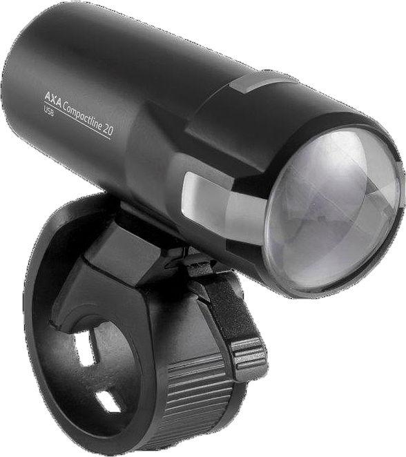 AXA LED Akkufrontleuchte 20 LUX Compactline 20 schwarz