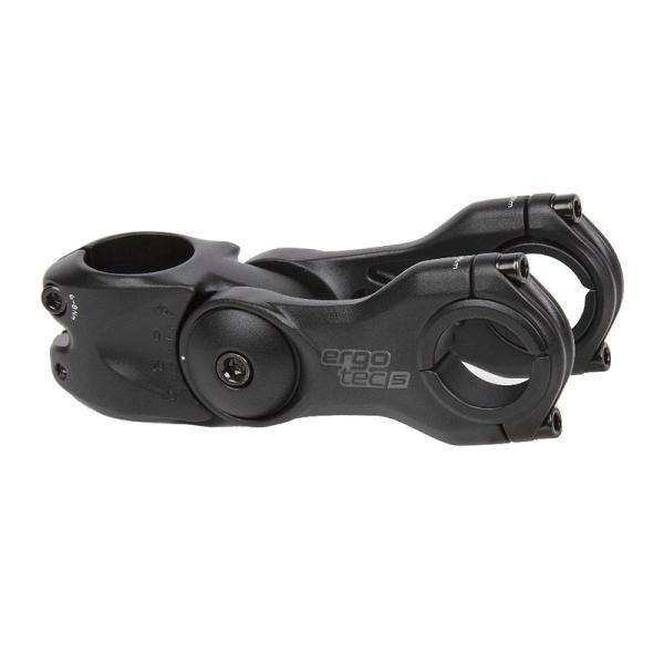 ergotec Ahead-Vorbau Octopus Twin 104 mm schwarz sand. 25,4 mm 1 1/8" -20° - +40°