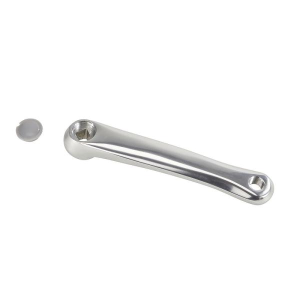 MATRIX Kurbelarm Alu, links silber polish 170 mm  Montageverpackung