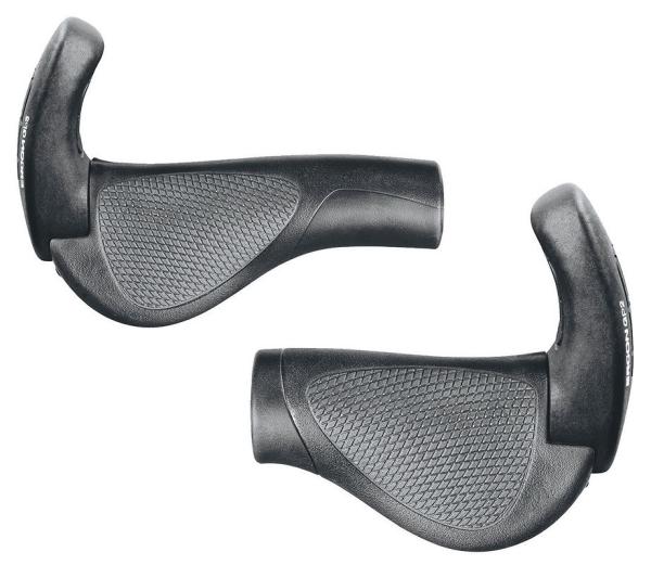 Ergon Lenkergriff GP2-L mit Bar Ends schwarz/grau lang/kurz (Nexus/Rohloff)