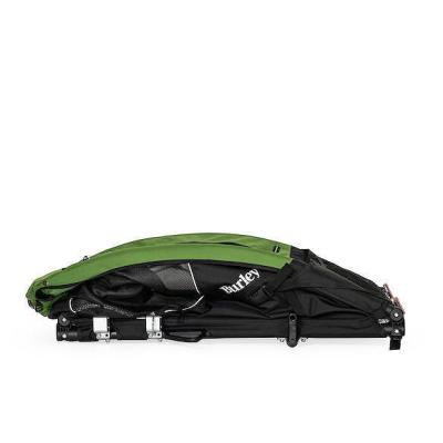 Burley Hundeanhänger Tail Wagon schwarz grün Produktbild 1