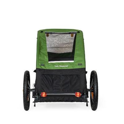 Burley Hundeanhänger Tail Wagon schwarz grün Produktbild 3