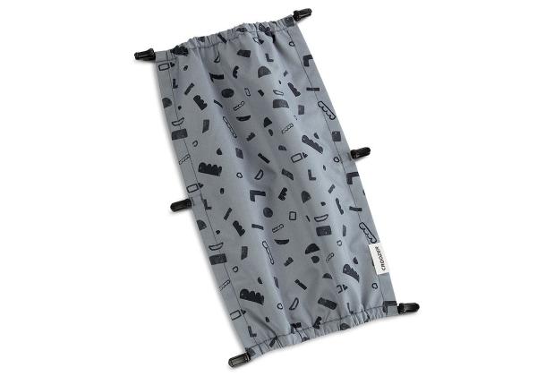CROOZER Sonnenschutz für Kid Zweisitzer Blue patterned