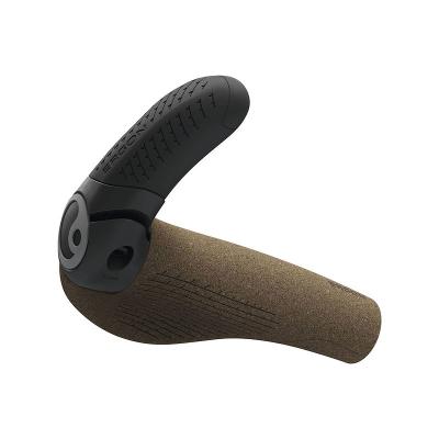 Ergon Lenkergriff GP3-S Evo Bio Kork mit Bar Ends kork/schwarz Small  lang/lang regular Produktbild 1