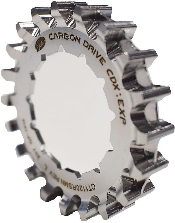 Gates Riemenscheibe CDX Rohloff Splined (hinten) silber   19 Zähne