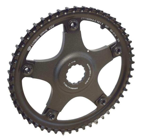 Gates Riemenscheibe CDX Spider Bosch Gen 3 (vorne) schwarz Direct Mount    50 Zähne