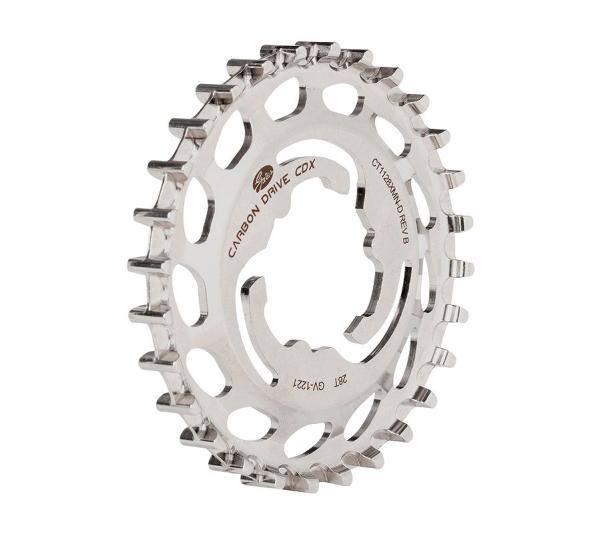 Gates Riemenscheibe CDX Shimano Alfine DI2 (hinten) silber     28 Zähne