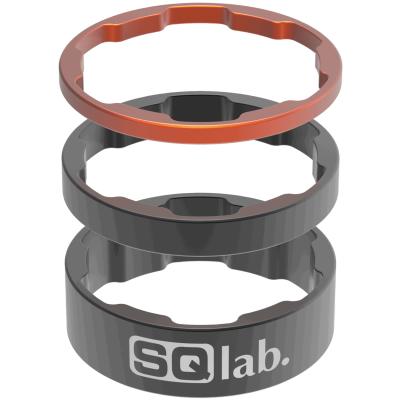 SQlab SQlab Spacer Set 900 black 2.5x5x10mm Produktbild 1