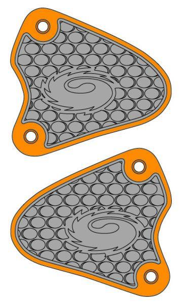 Sohle Mittelteil SIDI MTB SRS Spider - 45-48
