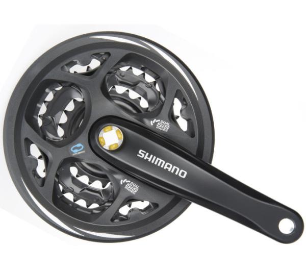 SHIMANO Kurbelgarnitur ALTUS FC-M311 7-fach/8-fach 170 mm 42-32-22 Zähne