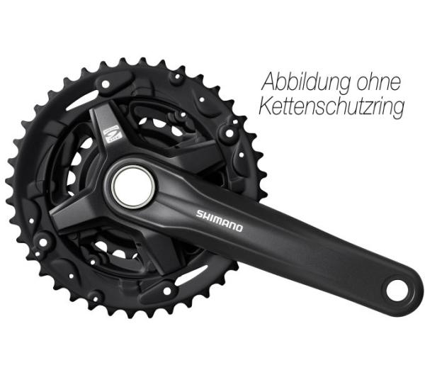 SHIMANO Kurbelgarnitur  FC-M210-3 170 mm 40-30-22 Zähne