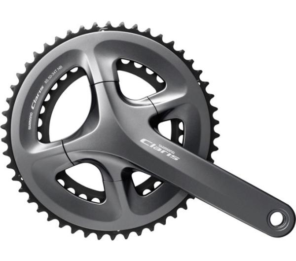 SHIMANO Kurbelgarnitur CLARIS FC-R2000 8-fach 170 mm 50-34 Zähne