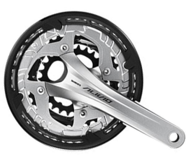 SHIMANO Kurbelgarnitur ALIVIO FC-T4060 175 mm 44-32-22 Zähne