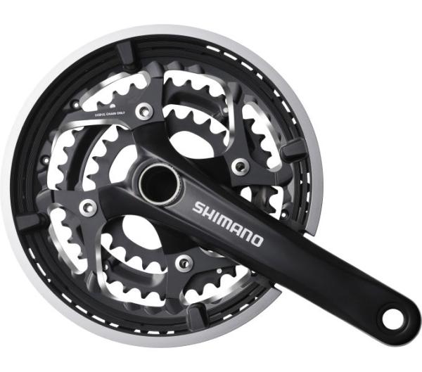SHIMANO Kurbelgarnitur FC-T551 10-fach 175 mm 48-36-26 Zähne