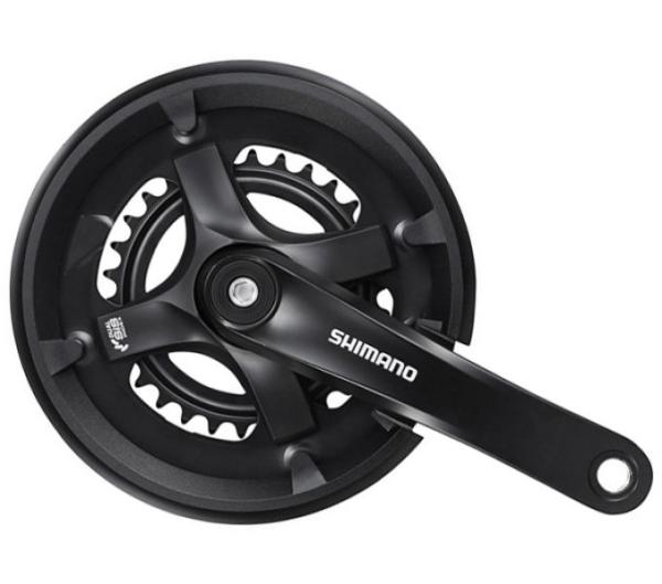 SHIMANO Kurbelgarnitur  FC-TY501 7-fach/8-fach 170 mm 46-30 Zähne