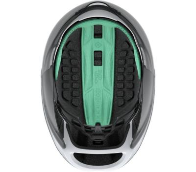 LAZER LAZER Helm Victor KinetiCore Triathlon/TT Matte White Silver (S) 52-56 cm Produktbild 5