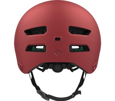 LAZER LAZER Helm Maze Jr KinetiCore Kids & Junior Matte Ruby Red Unisize + Sticker Produktbild 2