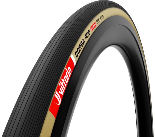Vittoria Corsa Pro 28-622 Tube Type cotton tan-blk-blk G2.0