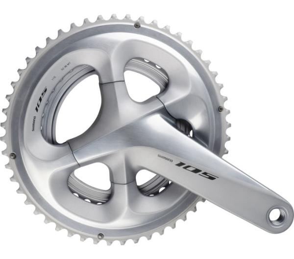 SHIMANO Kurbelgarnitur 105 FC-R7000 11-fach 170 mm 52-36 Zähne
