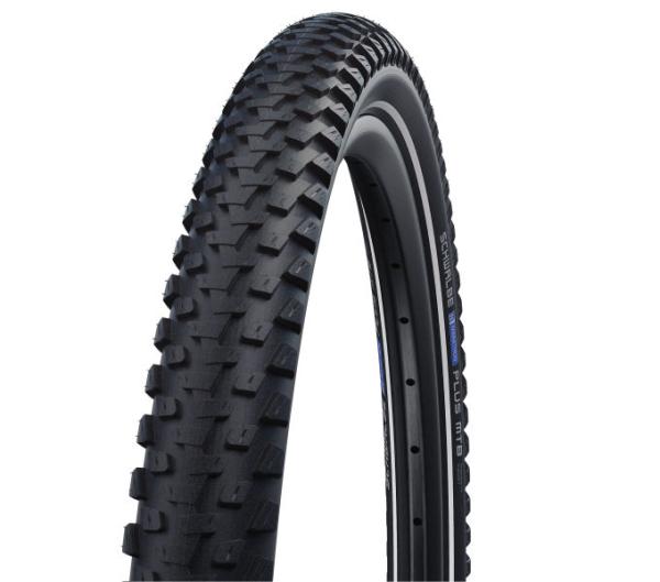 Schwalbe SCHWALBE DRAHTREIFEN MARATHON PLUS MTB   57-584 Schwarz/Reflex
