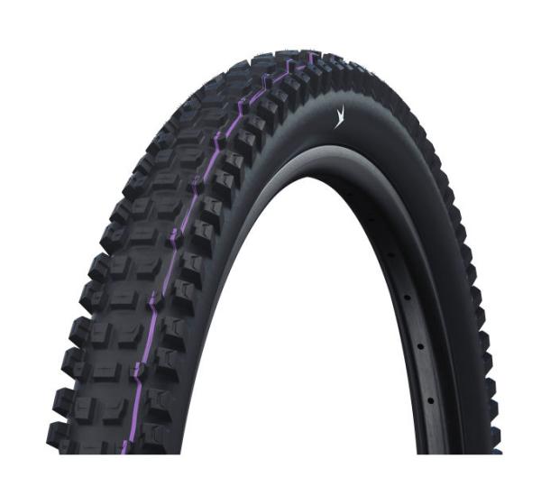 Schwalbe ALBERT RADIAL Trail Pro Ultra Soft TLR 63-622 Schwarz