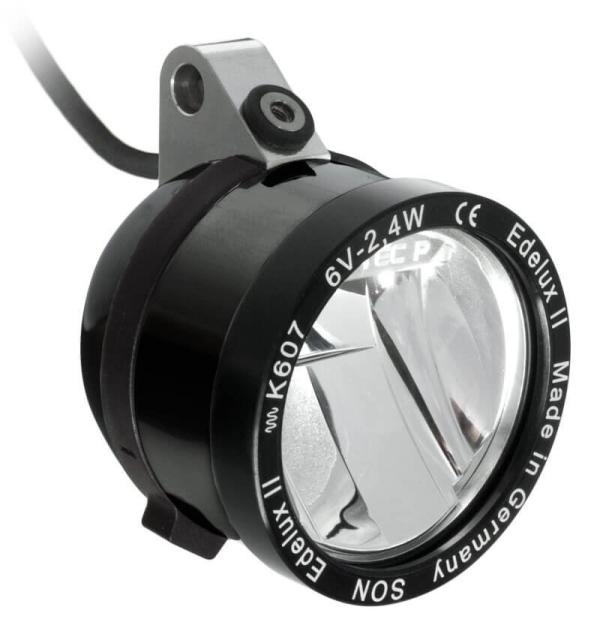 SON Edelux II, hängend schwarz eloxiert