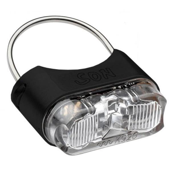 SON Rücklicht für Sattelstützmontage, schwarz / klar